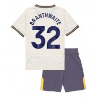 Maglia Calcio Everton Jarrad Branthwaite #32 Terza Divisa Bambino 2024-25 Manica Corta (+ pantaloncini)